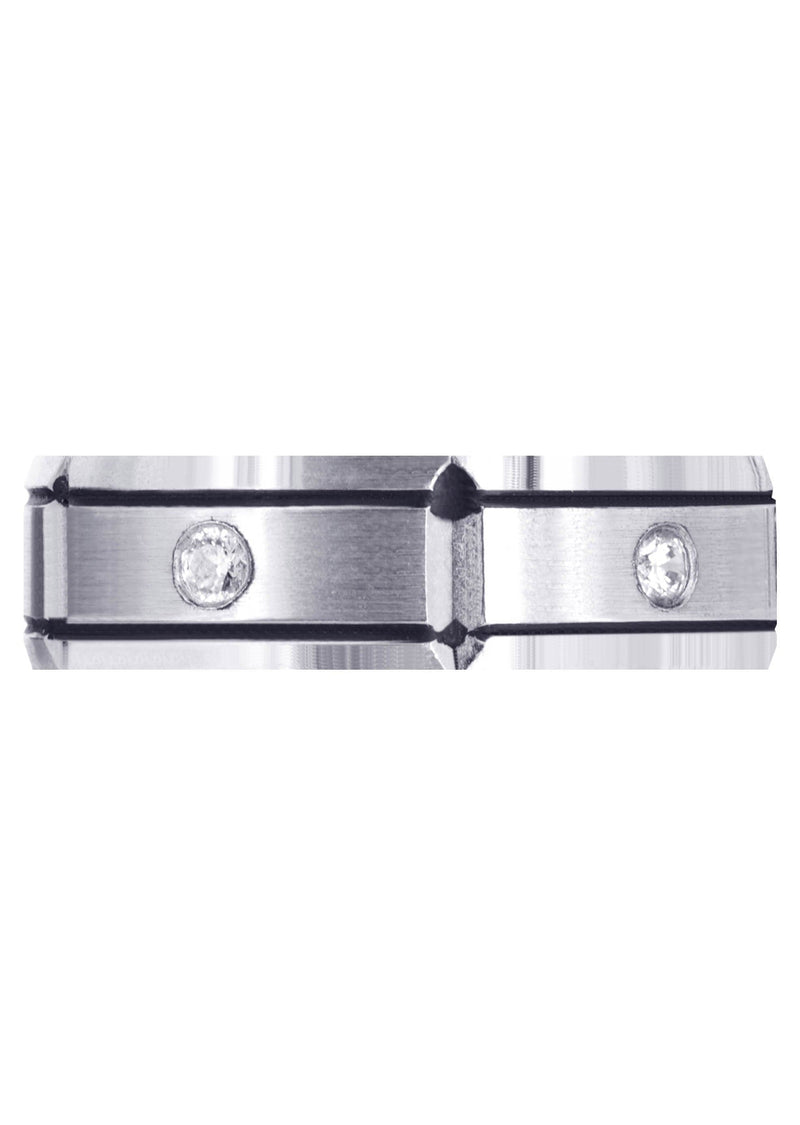 Diamond Mens Wedding Band | 0.25 Carats (Zachariah)