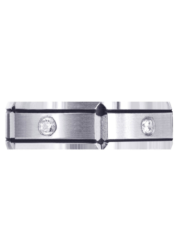 Diamond Mens Wedding Band | 0.25 Carats (Zachariah)