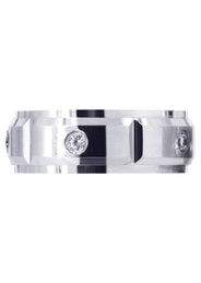 Diamond Mens Wedding Band | 0.3 Carats | Satin Finish (Braylen)