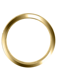 Yellow Gold Diamond Unique Mens Wedding Band | 0.21 Carats | Satin Finish (Dexter)