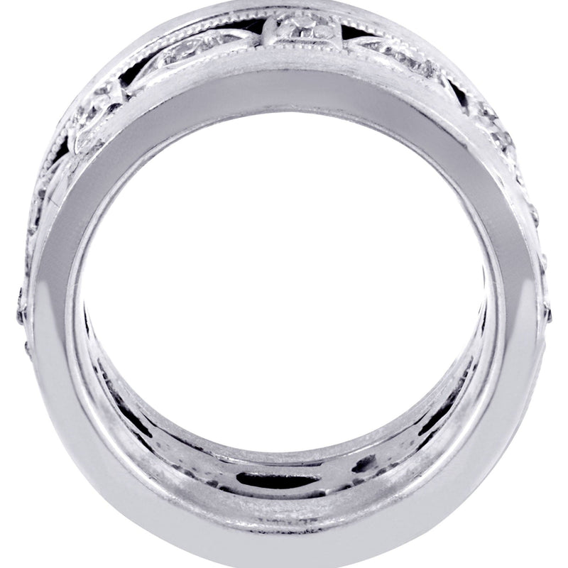 Diamond Mens Wedding Band | 0.28 Carats | Satin Finish (Marcos)