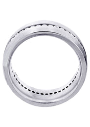 Diamond Mens Wedding Band | 1.41 Carats | Satin Finish (Russell)