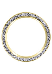 Yellow Gold Diamond Mens Wedding Band | 1.88 Carats | Satin Finish (Eli)