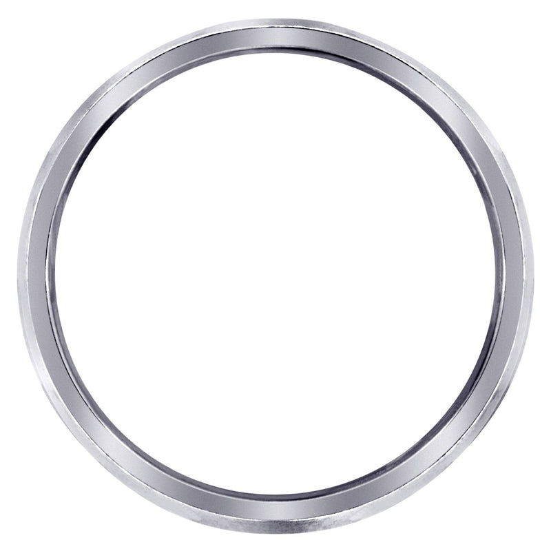 Diamond Mens Wedding Band | 0.06 Carats | Satin Finish (Kellan)