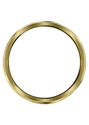 Yellow Gold Diamond Mens Wedding Band | 0.06 Carats | Satin Finish (Kellan)