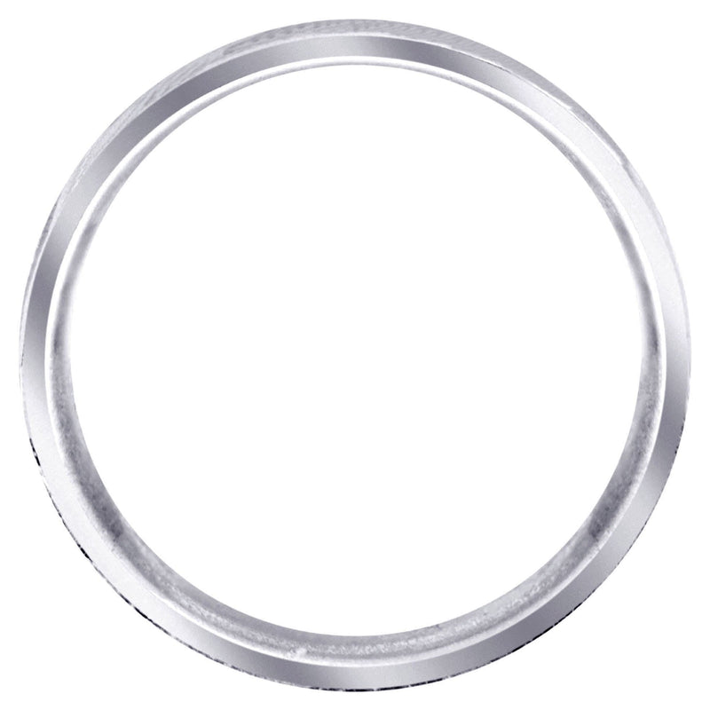Diamond Mens Wedding Band | 0.04 Carats | Satin Finish (Esteban)