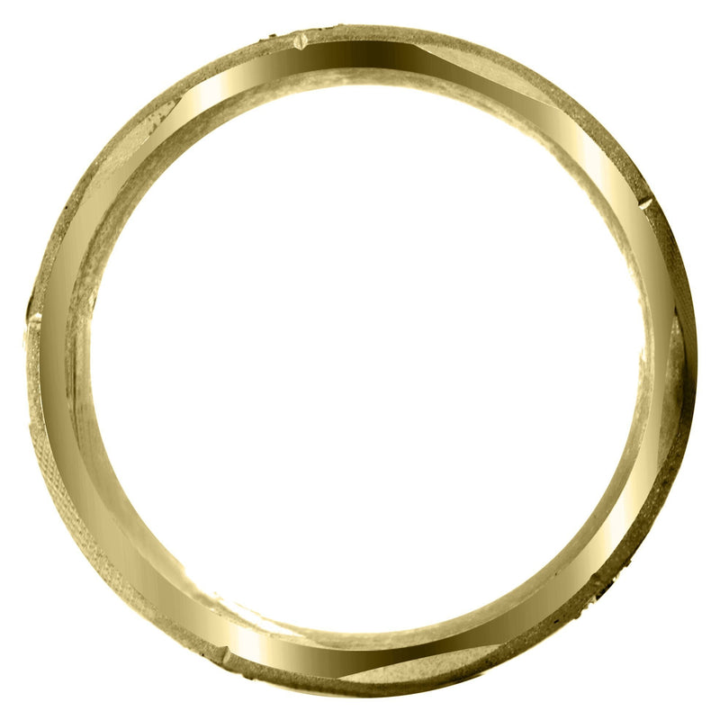 Yellow Gold Diamond Mens Engagement Ring | 0.25 Carats | Wire Matt Finish (Kason)