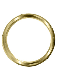 Yellow Gold Diamond Mens Engagement Ring | 0.25 Carats | Wire Matt Finish (Kason)
