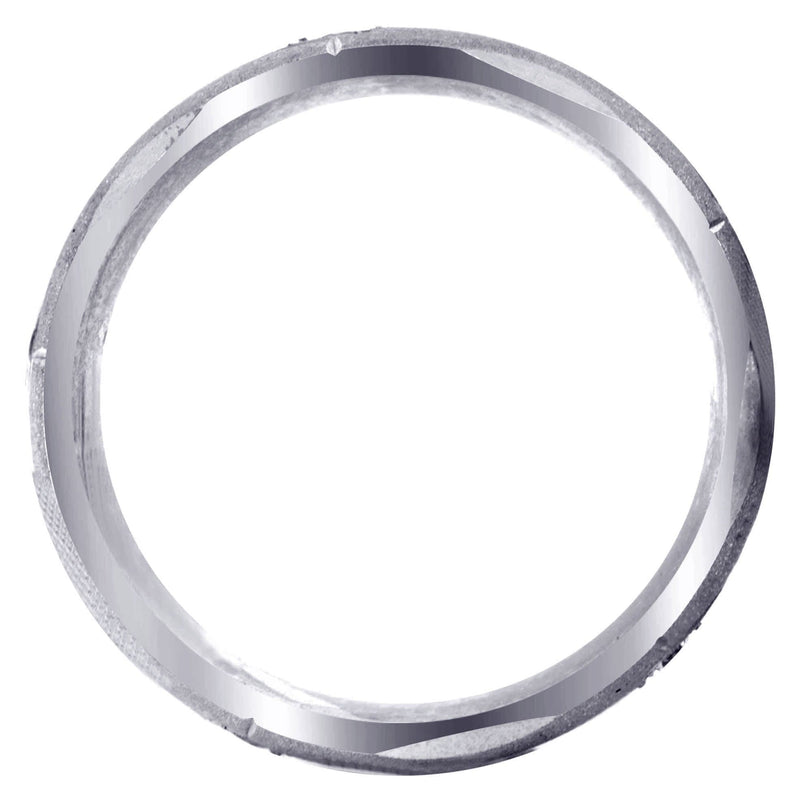 Diamond Mens Wedding Band | 0.3 Carats | Wire Matt Finish (Brendan)