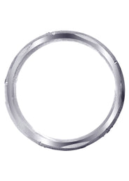 Diamond Mens Wedding Band | 0.3 Carats | Wire Matt Finish (Brendan)