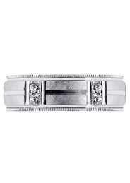 Diamond Mens Wedding Band | 0.48 Carats | Diamond Cut Finish (Derrick)