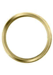 Yellow Gold Diamond Mens Wedding Band | 0.2 Carats | High Polish Finish (Abram)
