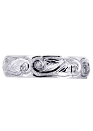 Diamond Mens Wedding Band | 0.2 Carats | High Polish Finish (Kash)