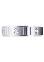 Diamond Mens Wedding Band | 0.42 Carats | Satin Finish (Noel)