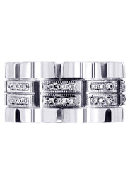Diamond Mens Wedding Band | 0.64 Carats | High Polish Finish (Ruben)