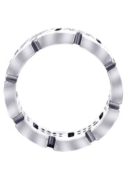 Diamond Mens Wedding Band | 0.64 Carats | High Polish Finish (Ruben)