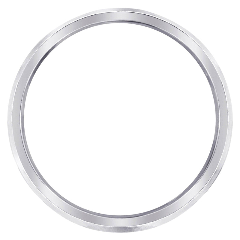 Diamond Mens Wedding Band | 0.6 Carats | Satin / High Polish Finish (Aden)