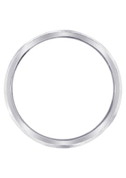 Diamond Mens Wedding Band | 0.6 Carats | Satin / High Polish Finish (Aden)