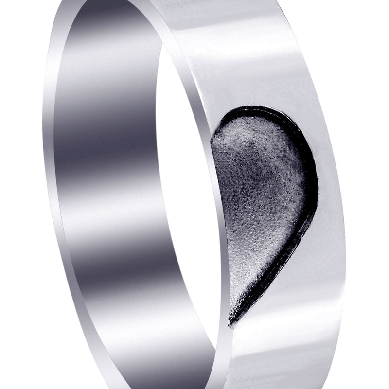 Mens Wedding Band | High Polish Finish (Beckham)