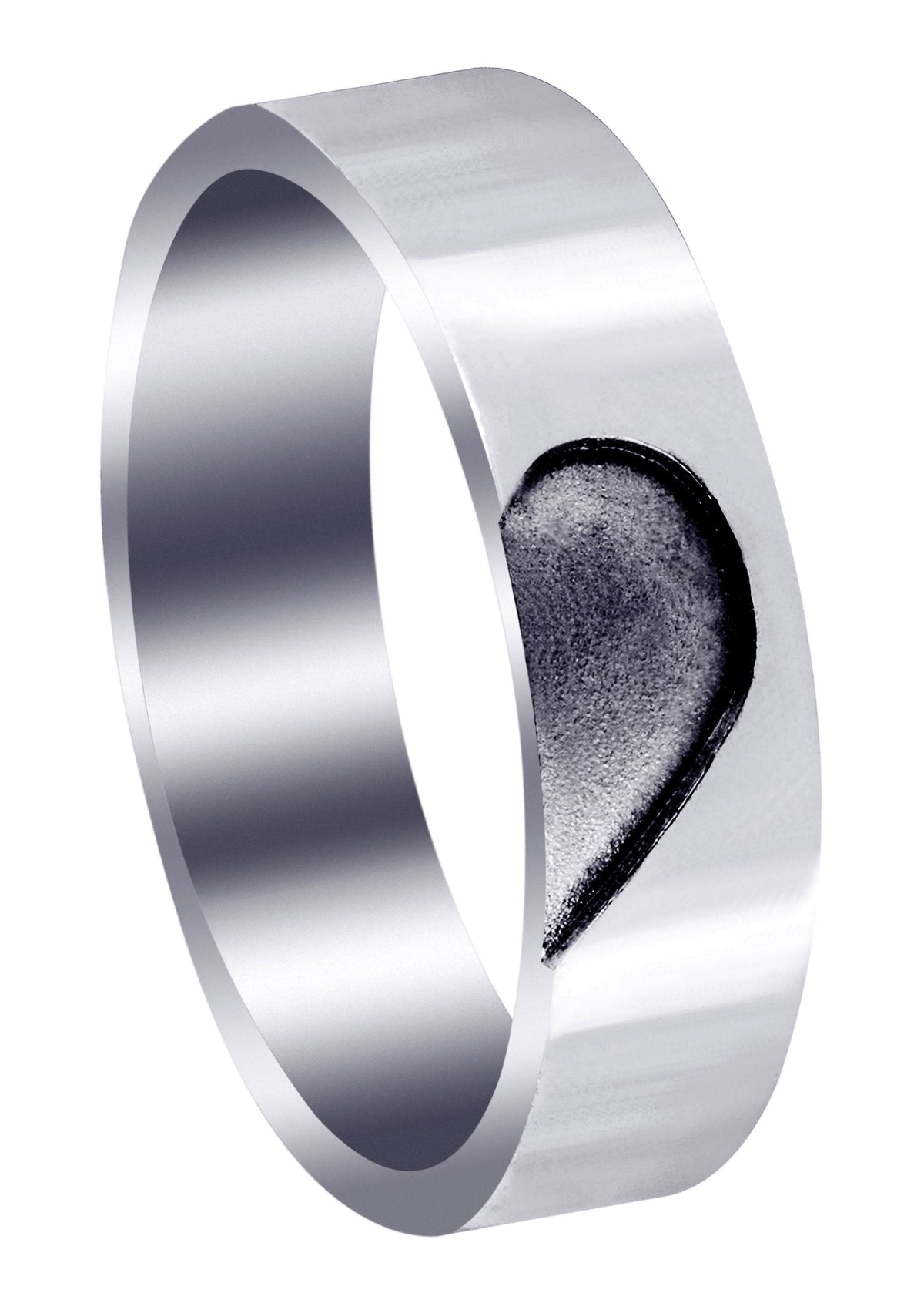 Mens Wedding Band | High Polish Finish (Beckham)