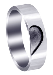 Mens Wedding Band | High Polish Finish (Beckham)