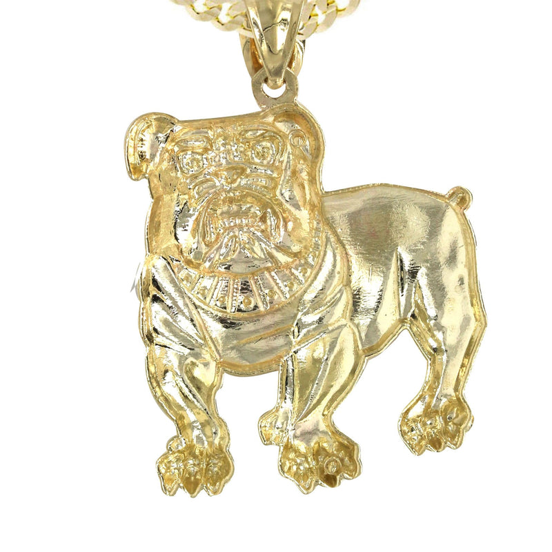 10K Yellow Gold Dog Necklace | Appx. 17.2 Grams