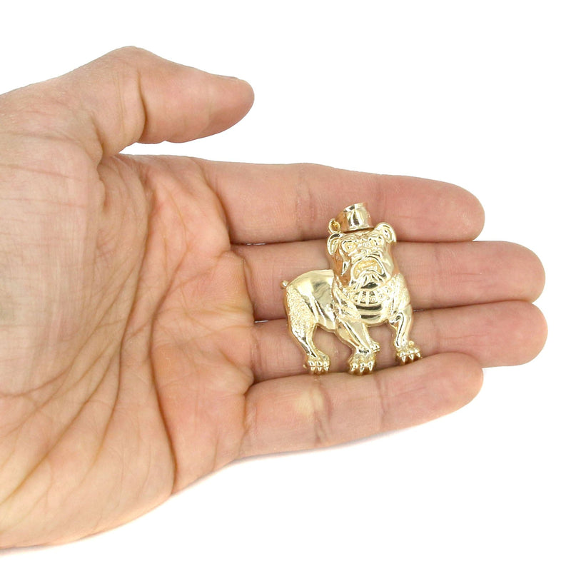 10K Yellow Gold Dog Necklace | Appx. 17.2 Grams