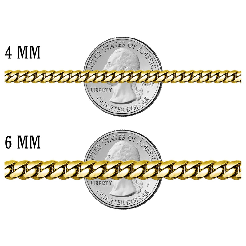 Gold Plated Mens Chain Solid Franco