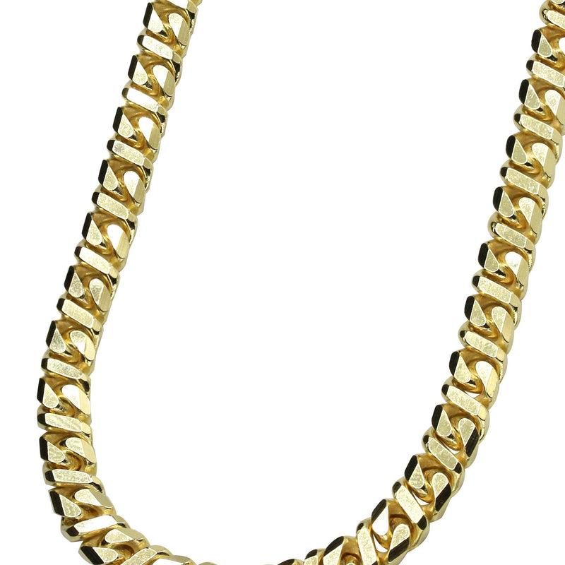 Silver Chain - Mens Gold Chain / Dollar Cuban Chain