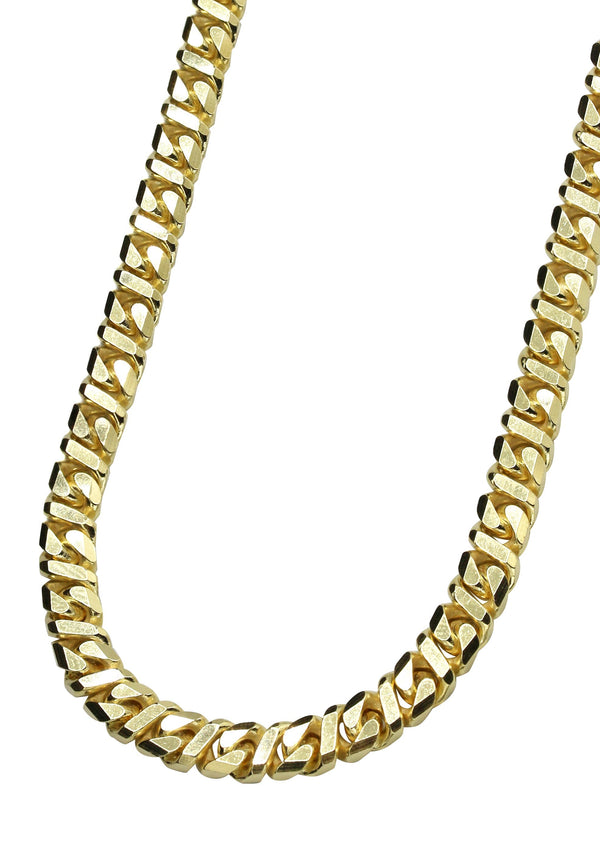 Silver Chain - Mens Gold Chain / Dollar Cuban Chain