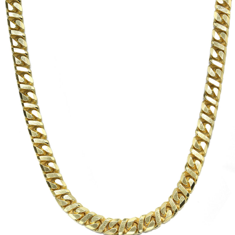 Silver Chain - Mens Gold Chain / Dollar Cuban Chain