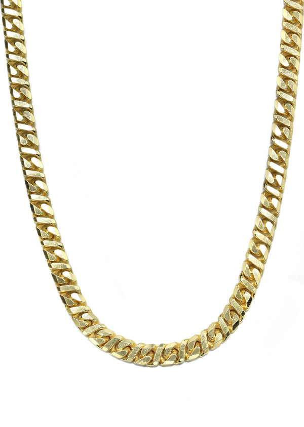 Silver Chain - Mens Gold Chain / Dollar Cuban Chain