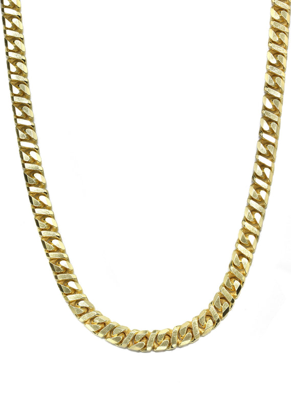 Silver Chain - Mens Gold Chain / Dollar Cuban Chain