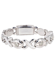 High End Jewelry - Diamond Evil Eye Bracelet