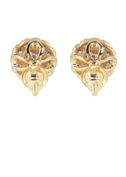 Mens Stud Diamond Earrings | 0.67 Carats 14K Yellow Gold