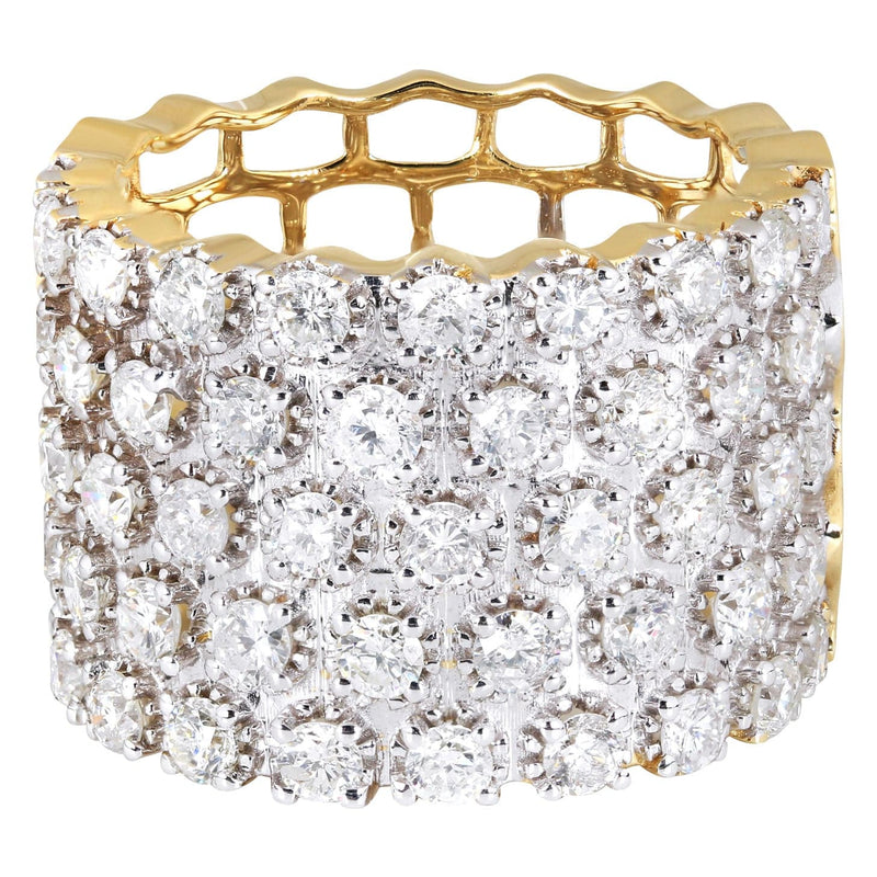 14K Ladies Diamond Cocktail Ring | 3.03 Carats | 9.31 Grams
