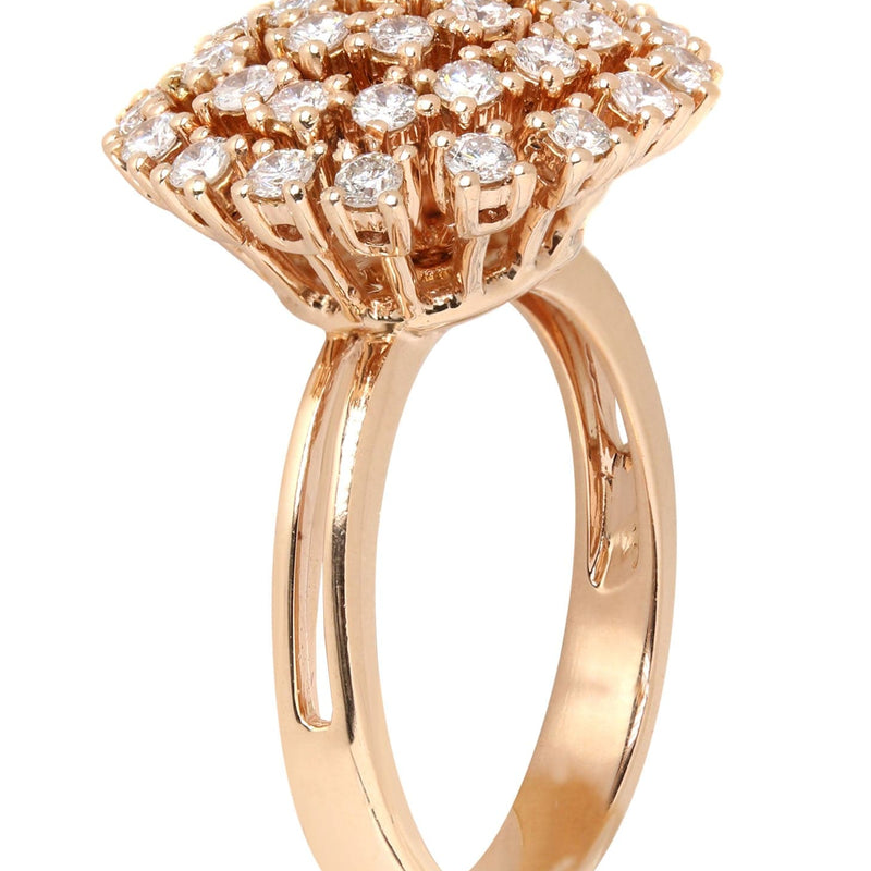 14K Ladies Diamond Cocktail Ring | 1.10 Carats | 7.99 Grams