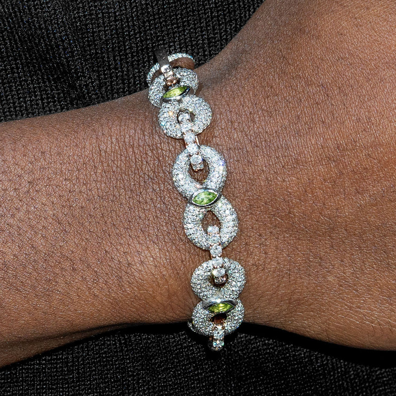 High End Jewelry - Diamond Iced Out Bracelet