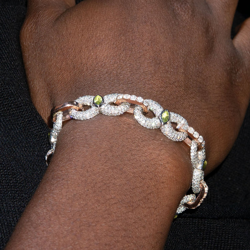 High End Jewelry - Diamond Iced Out Bracelet