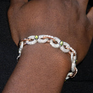 High End Jewelry - Diamond Iced Out Bracelet