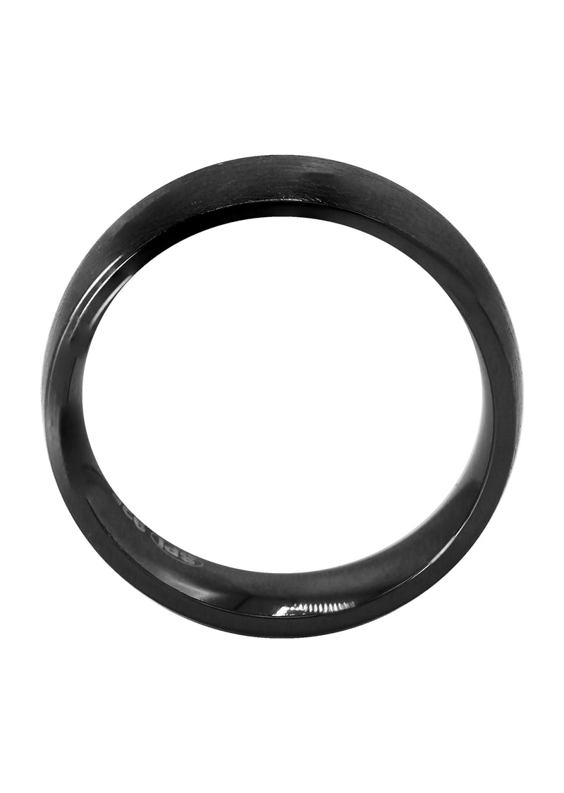 Mens Silver Classic Tungsten Style Ring | Appx 8.3 Grams