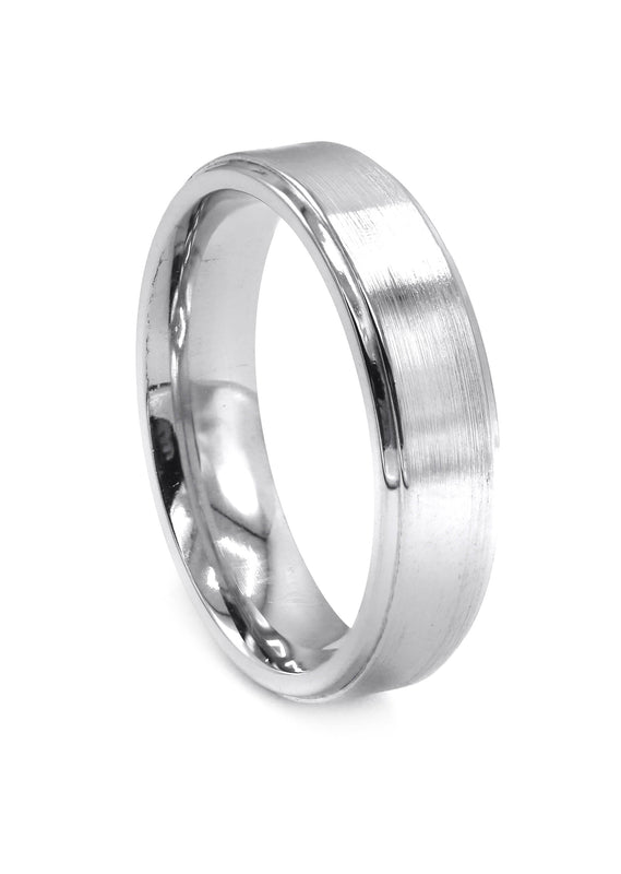 Mens Tungsten Style Ring | Appx 8 Grams