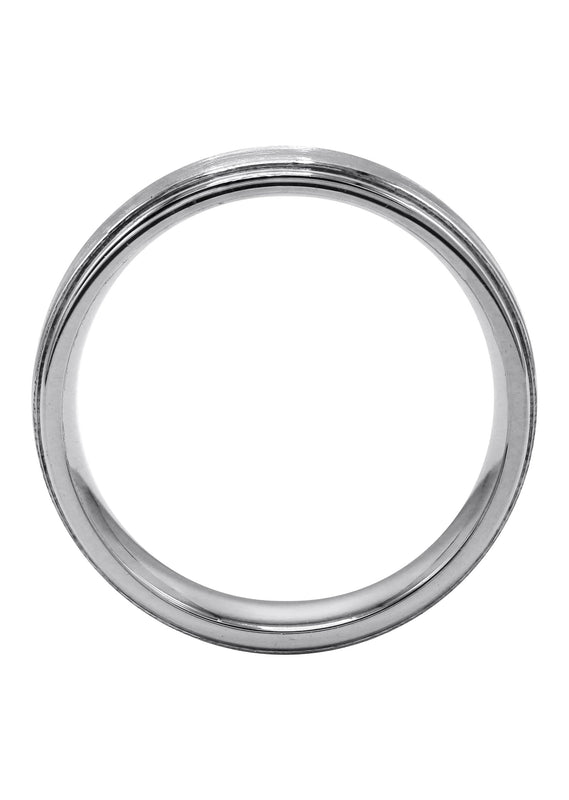 Mens Tungsten Style Ring | Appx 8 Grams