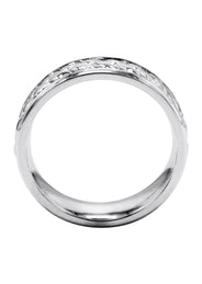 Mens Silver Braided Wedding Band | Appx 8.6 Grams