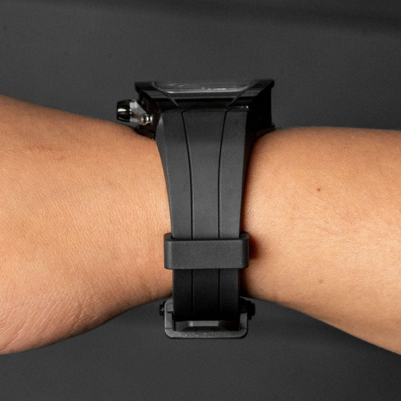 Frost NYC Diamond Evolution Women's Watch - Automatic Skeleton Black Triangle DLC | WFRST-01-TD-B Black Band | Pre - Sale