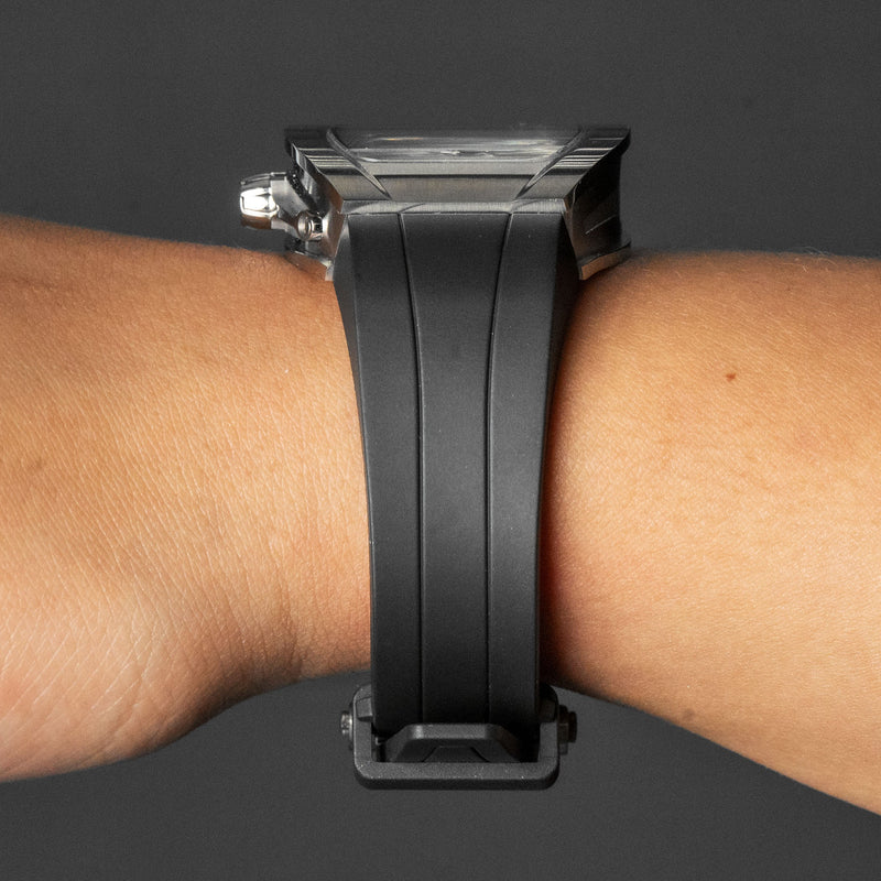 Frost NYC Evolution Women's Watch - Automatic Skeleton Steel Caged Heart | WFRST-01-H-S Black Band | Pre - Sale