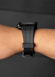 Frost NYC Diamond Evolution Women's Watch - Automatic Skeleton Black Leaves DLC | WFRST-01-LD-B Black Band | Pre - Sale