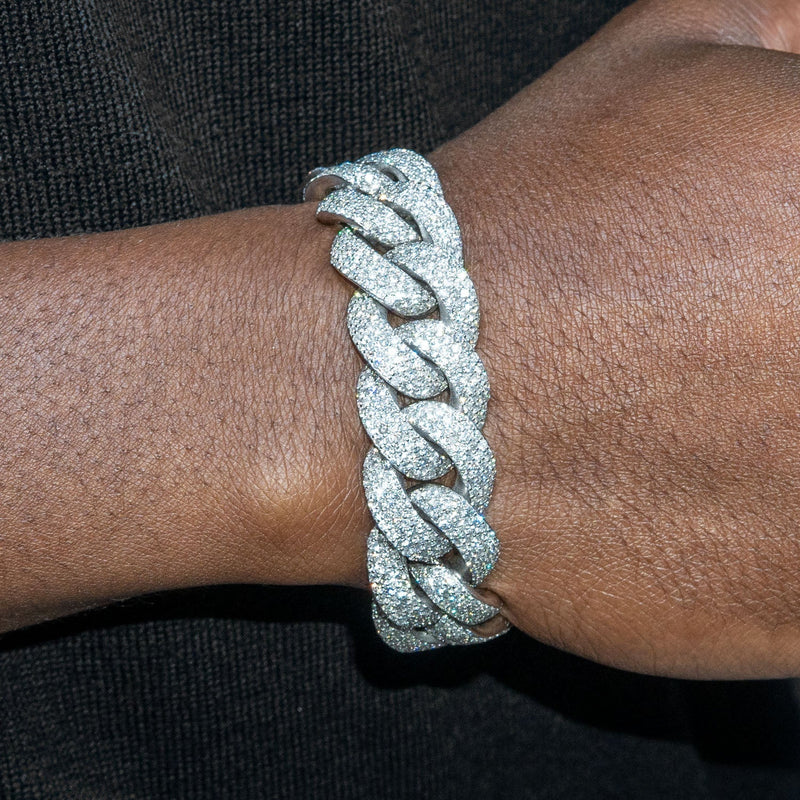 High End Jewelry - Iced Out Miami Cuban Link Bracelet