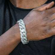High End Jewelry - Iced Out Miami Cuban Link Bracelet