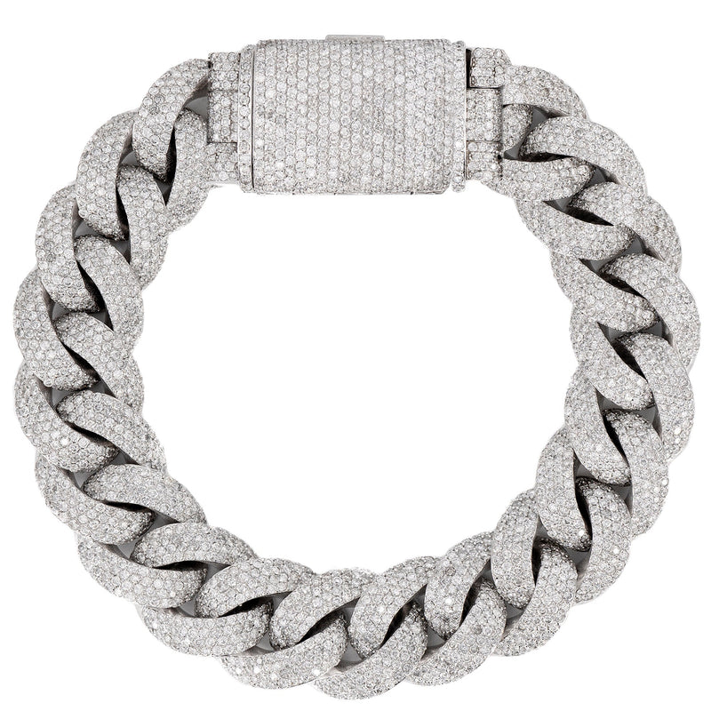 High End Jewelry - Iced Out Miami Cuban Link Bracelet